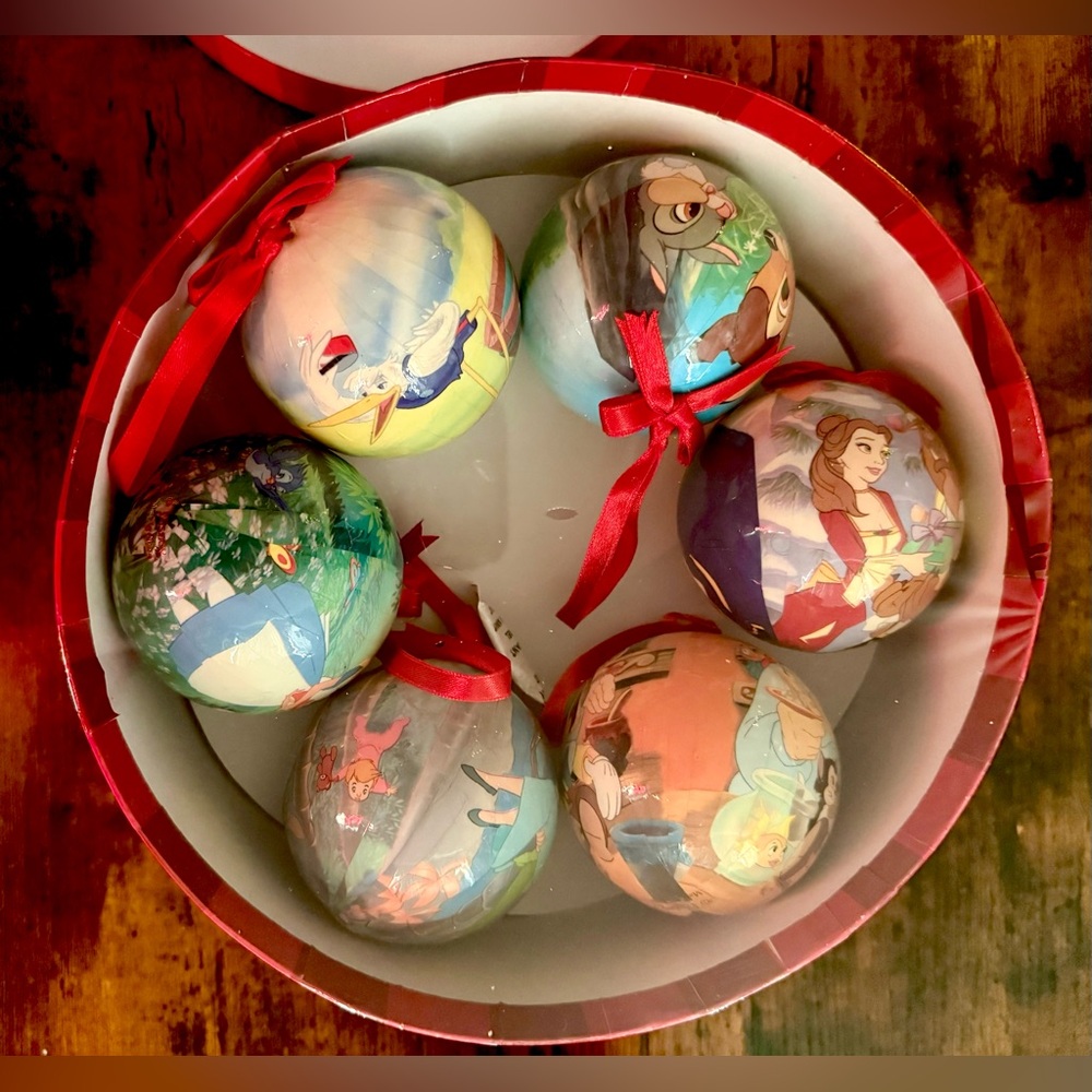 🎄SEALED Disney “A Christmas to Remember” Ornament Set (1999) - Vintage Disney